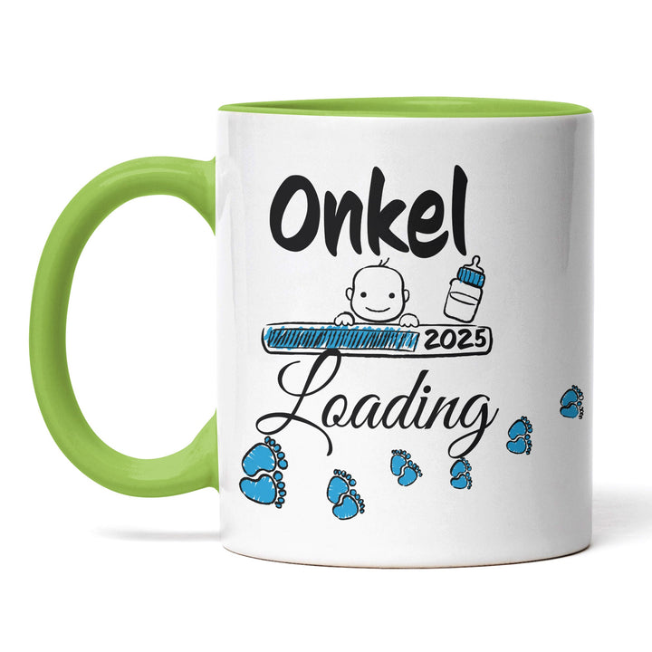 Lustige Tasse "Onkel Loading" – Charmantes Geschenk für werdende Onkel