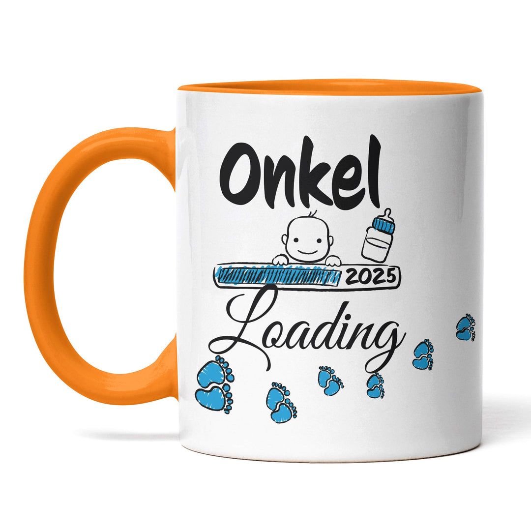 Lustige Tasse "Onkel Loading" – Charmantes Geschenk für werdende Onkel