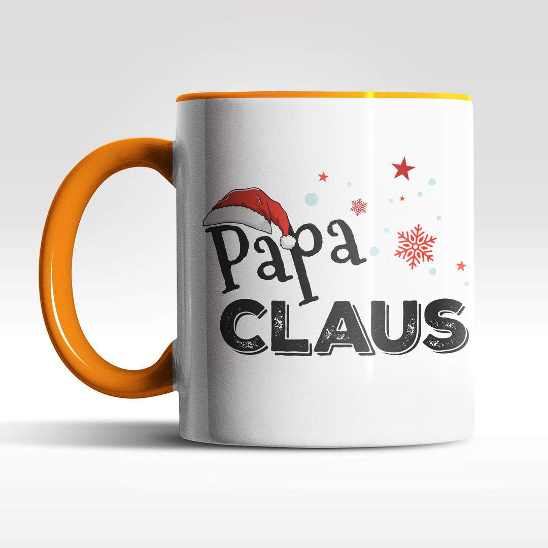 Papa Claus mit Mütze Tasse – Lustige Weihnachts-Tasse für Väter & Familien | PEPAM Geschenke