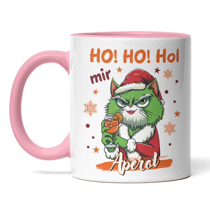 Ho Ho Ho mir Aperol Tasse – Lustige Weihnachts-Tasse für Aperol-Fans | PEPAM Geschenke