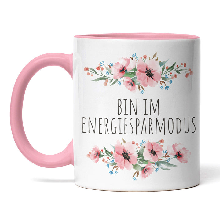 Tasse "Energiesparmodus" – Perfekte Statement-Tasse für Morgenmuffel & Gemütliche