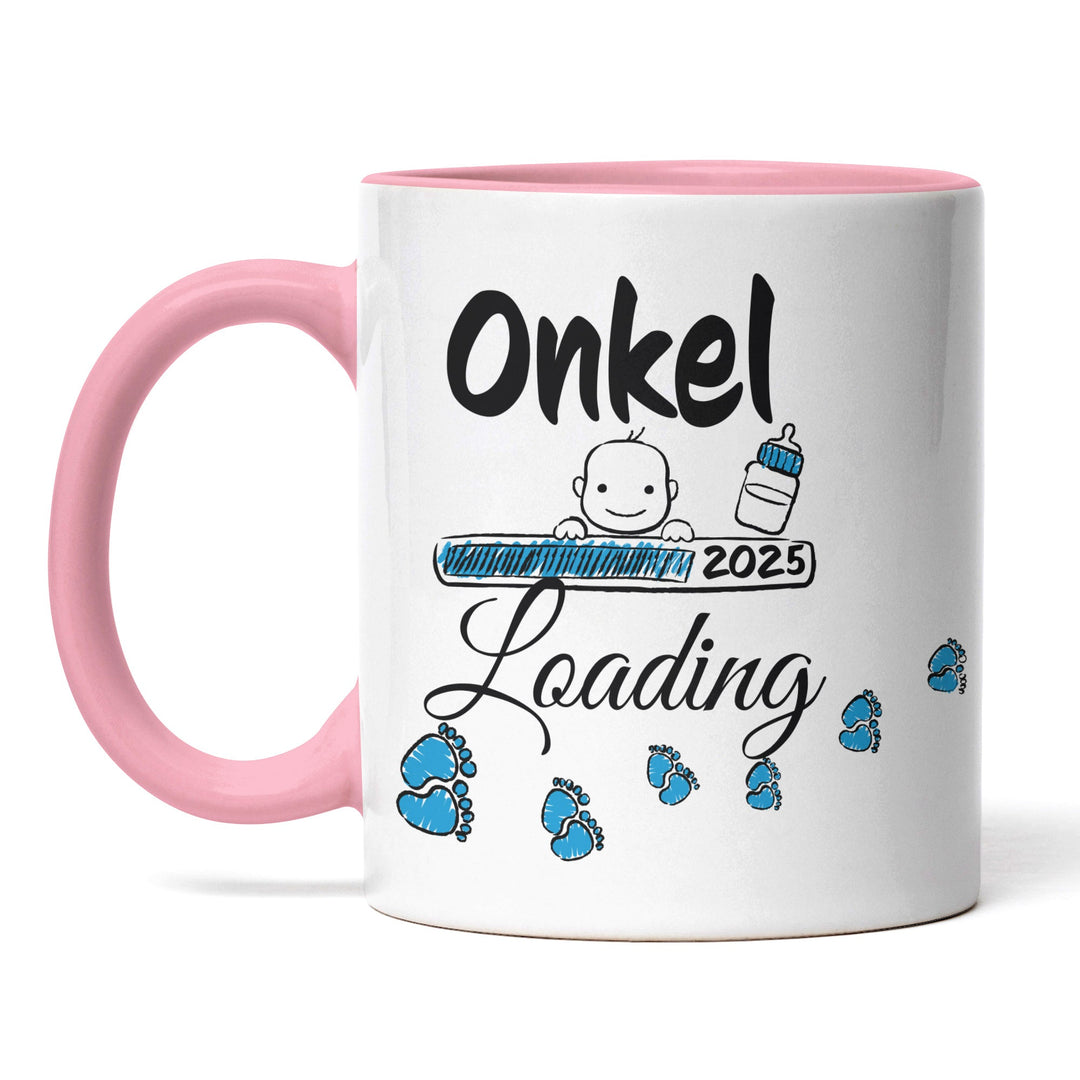 Lustige Tasse "Onkel Loading" – Charmantes Geschenk für werdende Onkel