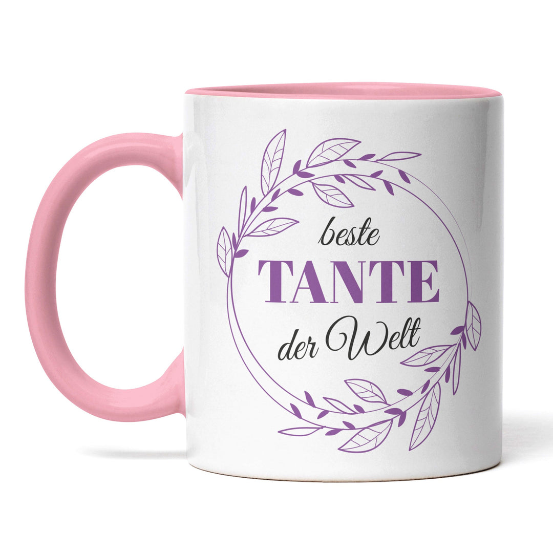 Tasse "Beste Tante der Welt" – Charmantes Geschenk für Tanten