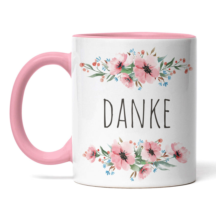 Tasse "DANKE" – Minimalistische Geschenk-Tasse für jede Gelegenheit
