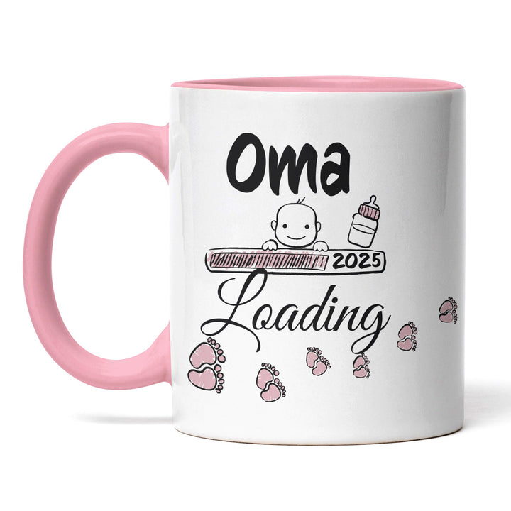 Lustige Tasse "Oma Loading" – Charmantes Geschenk für zukünftige Großmütter