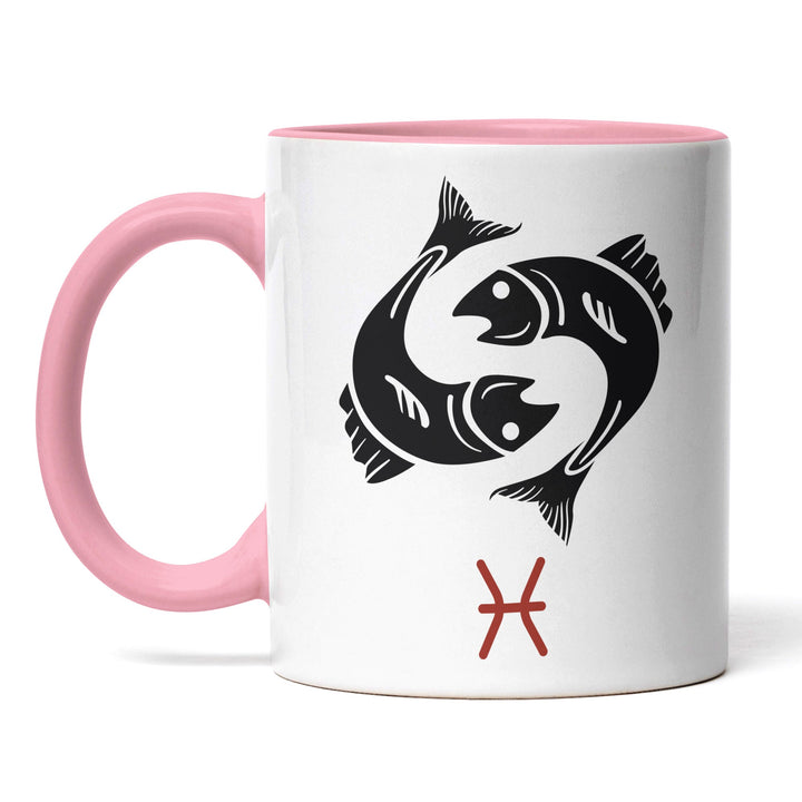 Tasse "Fisch-Sternzeichen" – Mystische Sternzeichen-Tasse für echte Fische