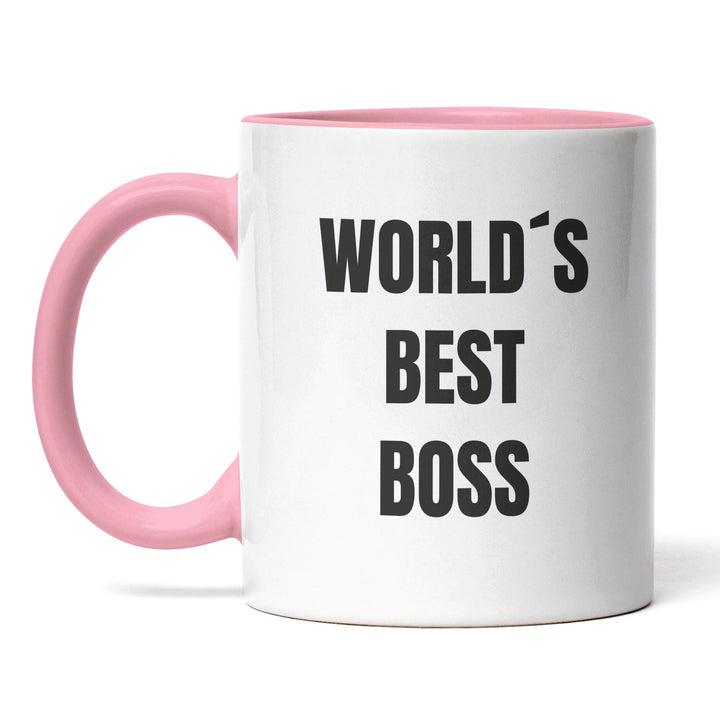 Tasse "World’s Best Boss" – Perfektes Geschenk für Chefs & Vorgesetzte