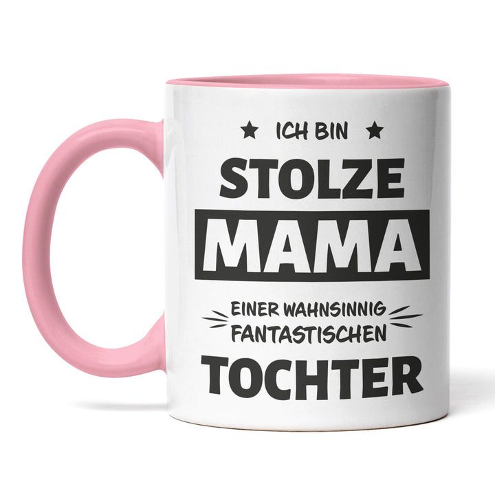 Tasse "Stolze Mama, fantastische Tochter" – Liebevolles Geschenk für Mütter
