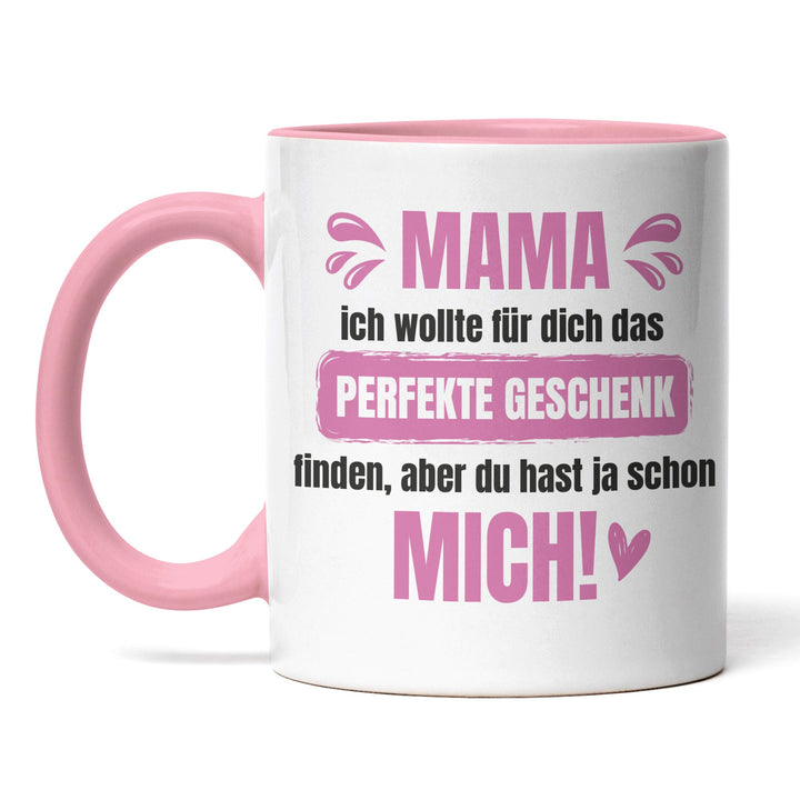 Lustige Tasse "Mama, das perfekte Geschenk" – Charmantes Geschenk für Mütter
