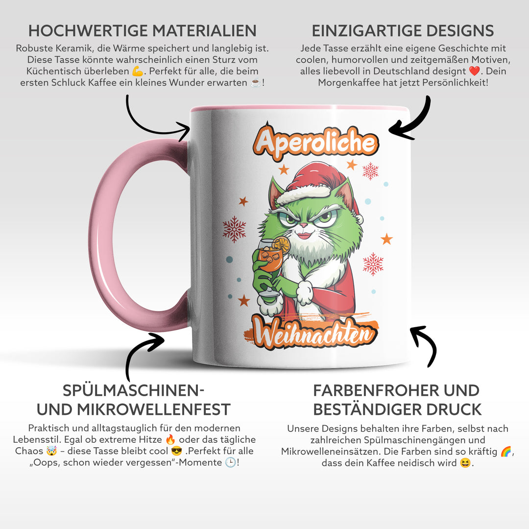 Mama Claus Tasse – Lustige Weihnachts-Tasse für Mamas & Familien | PEPAM Geschenke