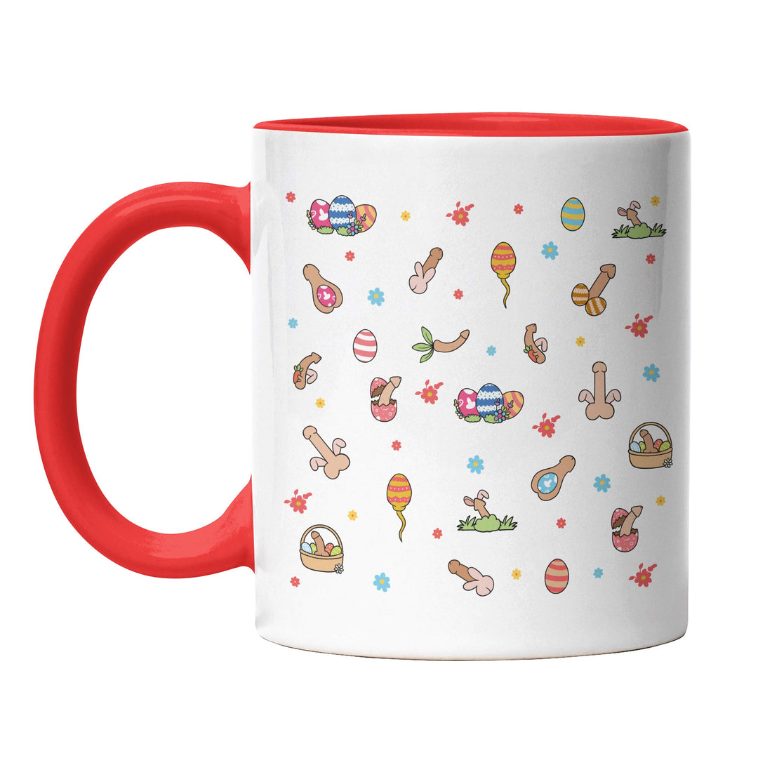 Lustige Tasse "Easter - Penis" – Perfekt für freche Osterüberraschungen