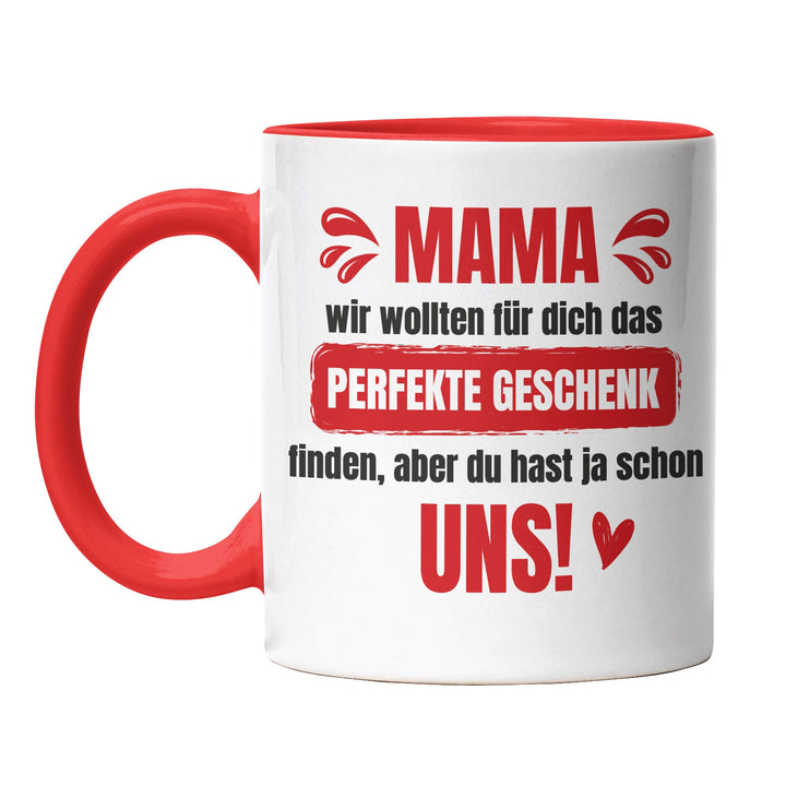 Lustige Tasse "Mama, das perfekte Geschenk" – Charmantes Geschenk für Mütter