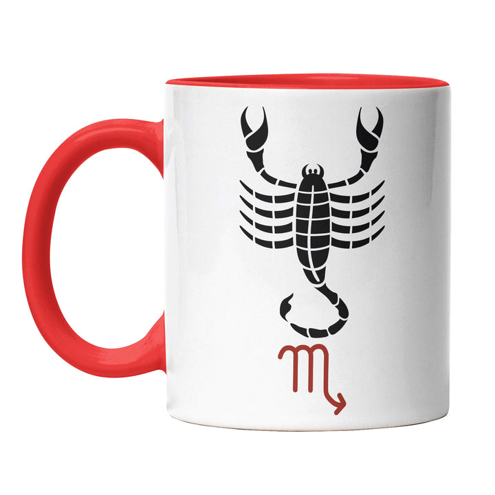 Tasse "Skorpion-Sternzeichen" – Mystische Sternzeichen-Tasse für echte Skorpione