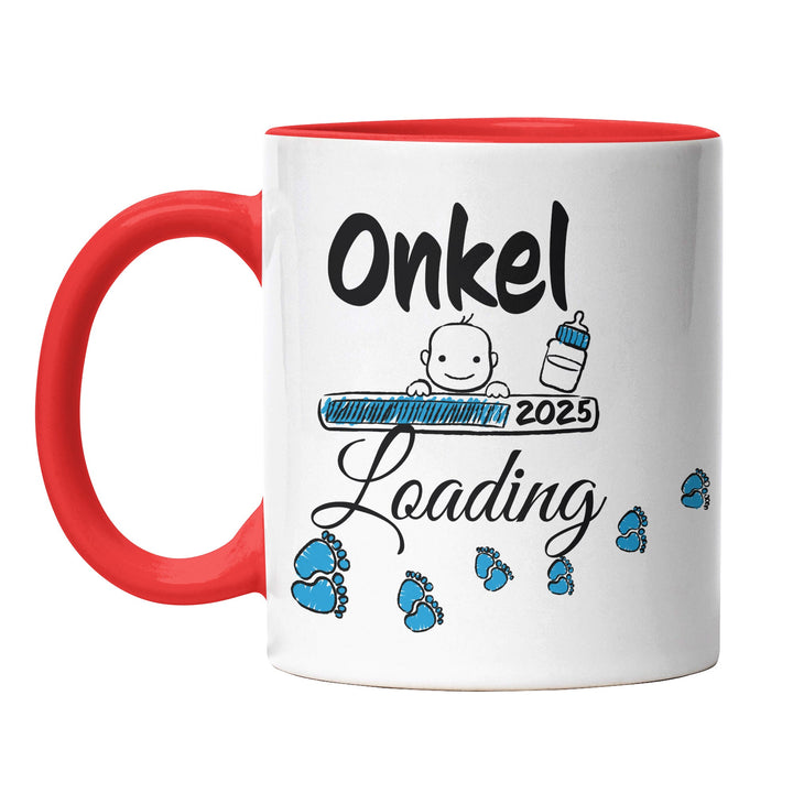 Lustige Tasse "Onkel Loading" – Charmantes Geschenk für werdende Onkel