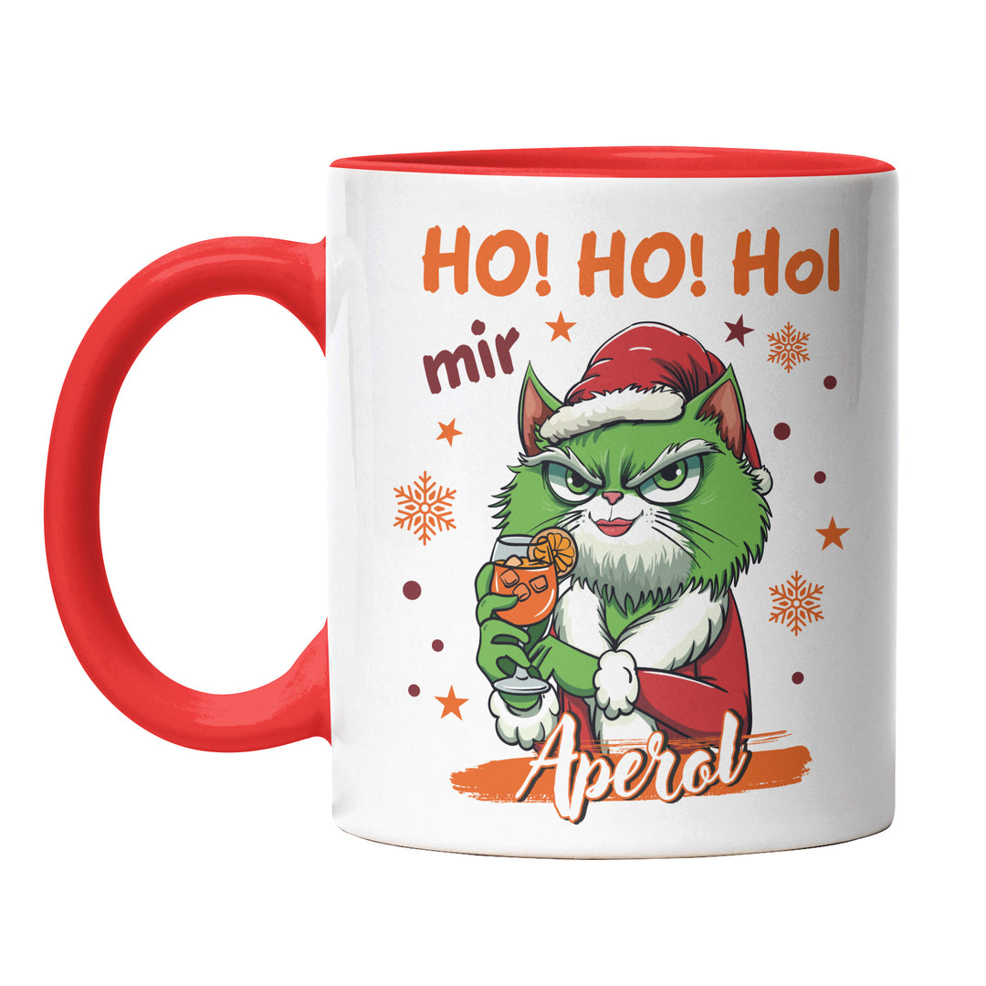 Ho Ho Ho mir Aperol Tasse – Lustige Weihnachts-Tasse für Aperol-Fans | PEPAM Geschenke