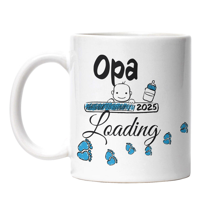 Lustige Tasse "Opa Loading" – Charmantes Geschenk für zukünftige Großväter
