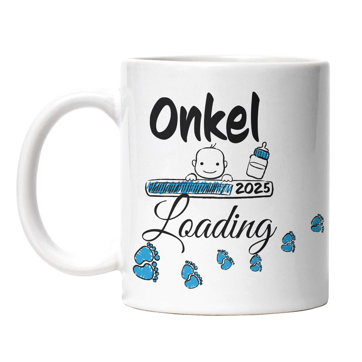 Lustige Tasse "Onkel Loading" – Charmantes Geschenk für werdende Onkel