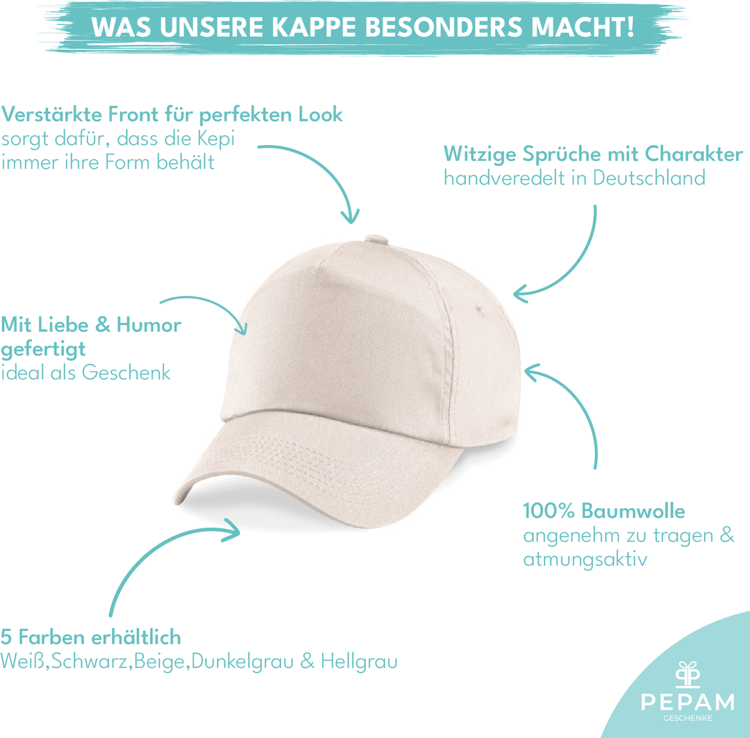 Aus dem Weg ich muss schlafen Kappe – Lustige Cap | Perfektes Geschenk zum Geburtstag & für Freunde