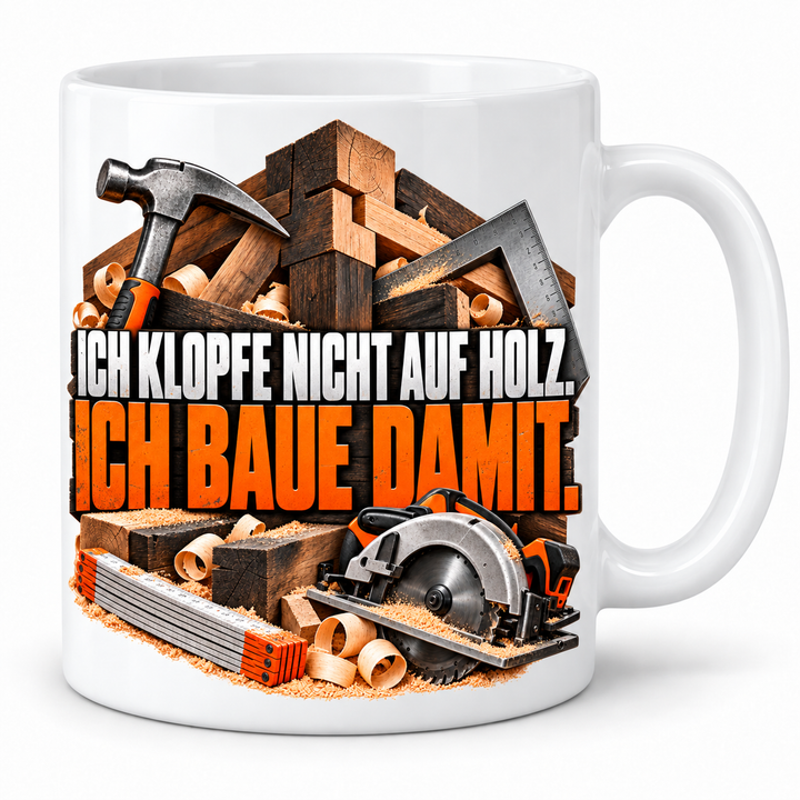 ZIMMERER-HOLZ mug - Weiß