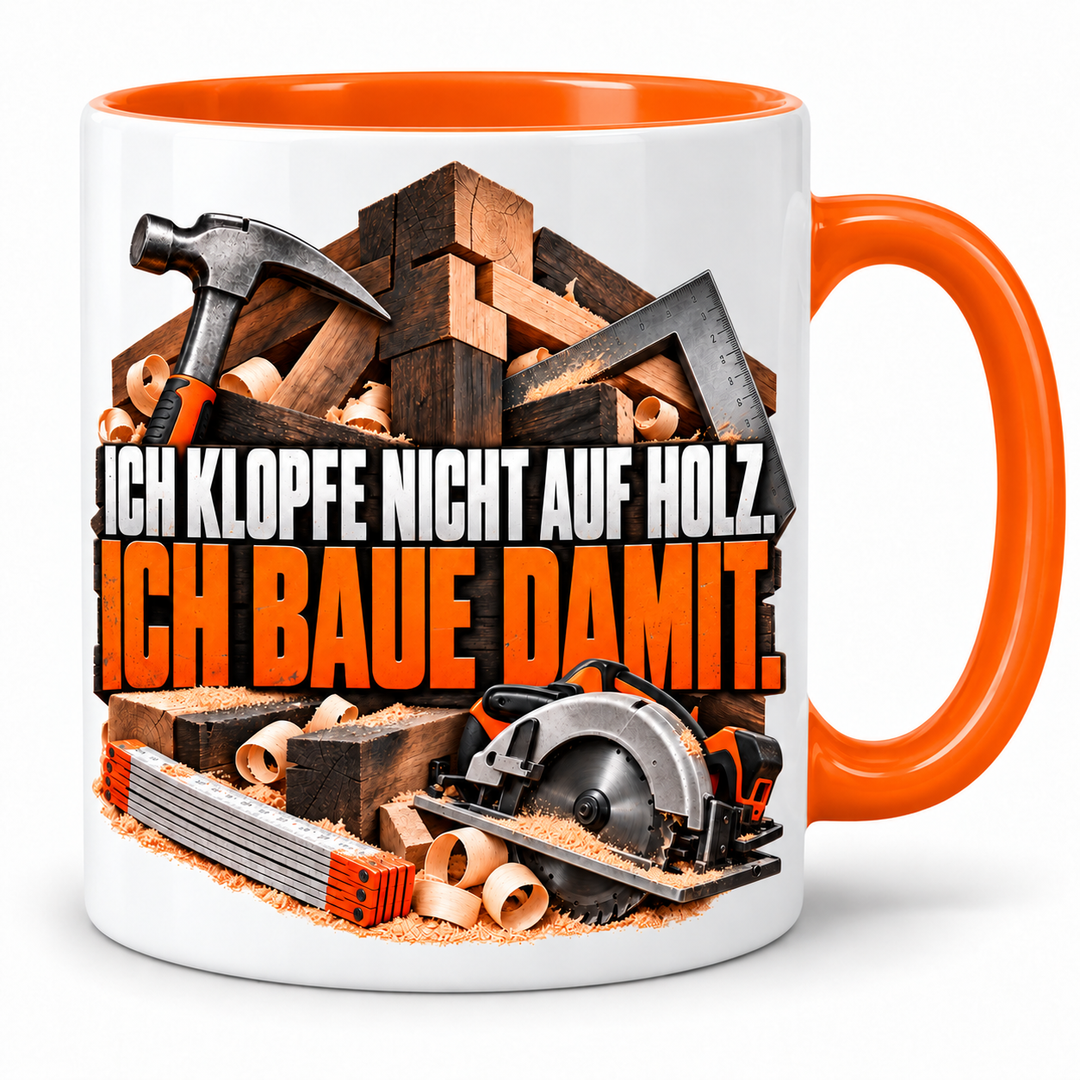 ZIMMERER-HOLZ mug - Orange