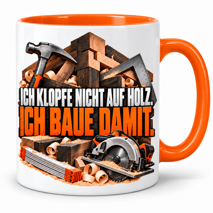 ZIMMERER-HOLZ mug - Orange