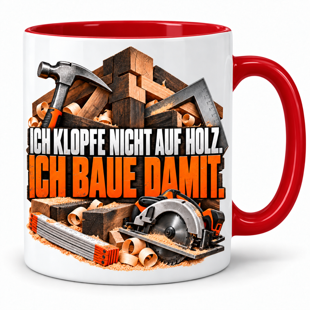 ZIMMERER-HOLZ mug - Rot