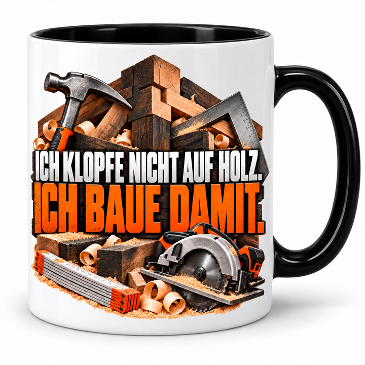 ZIMMERER-HOLZ mug - Schwarz