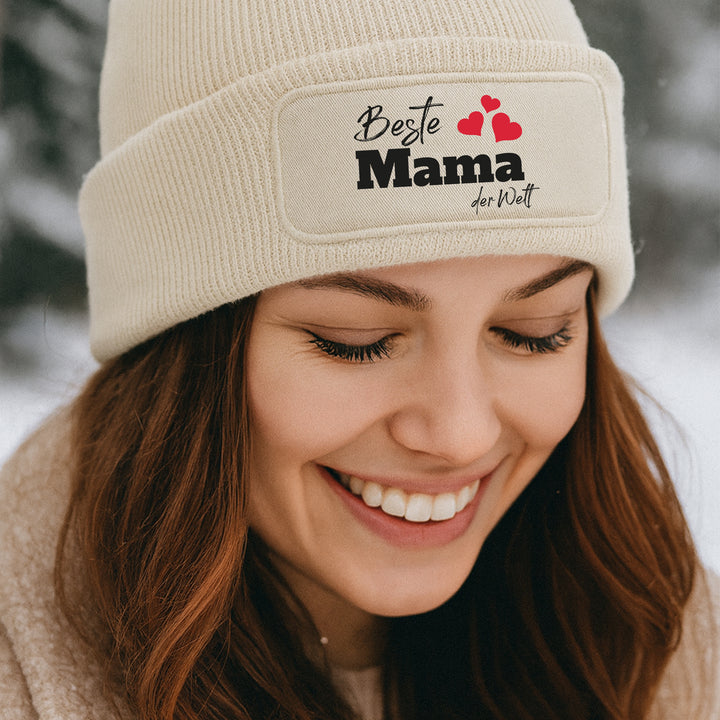 Beste Mama der Welt 2 – Beanie | Liebevolle Mütze für Lieblingsmamas