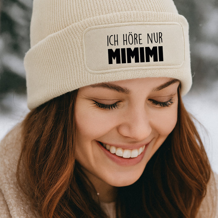 Mimimi Mütze – Lustige Beanie mit Spruch | Geschenk für Freunde mit Humor