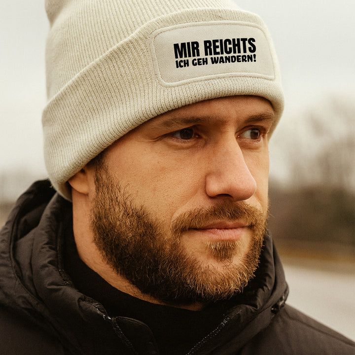 Ich geh wandern Mütze – Beanie mit Spruch | Geschenk für Wanderfreunde & Naturfans