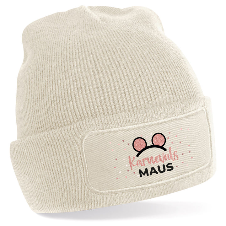 Mütze „Karneval Maus“ | Lustige Beanie für Fasching & Karneval