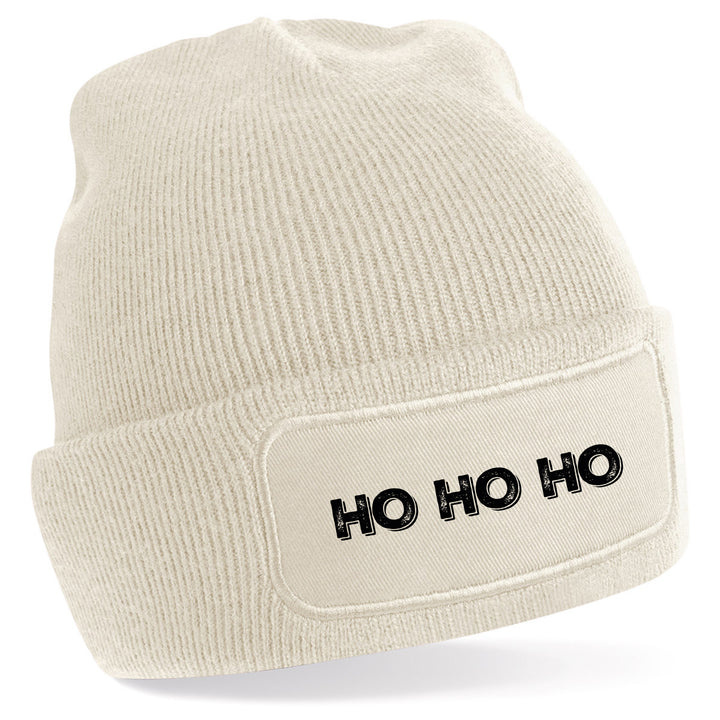 Ho Ho Ho Mütze – Lustige Weihnachtsmütze mit Spruch | Geschenk für Weihnachtsfans