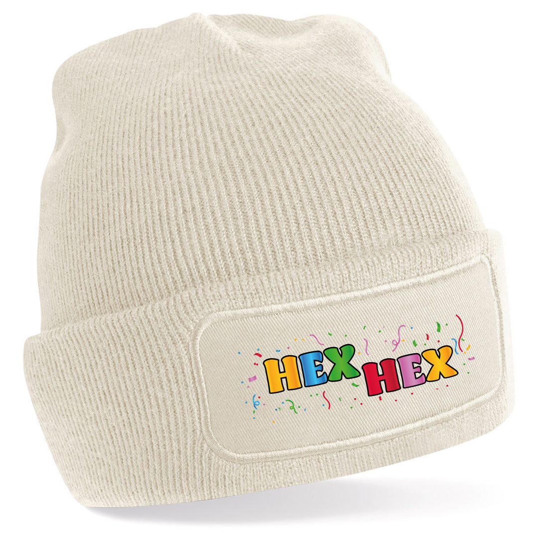 Mütze „Hex Hex“ | Lustige Beanie mit frechem Zauber-Statement