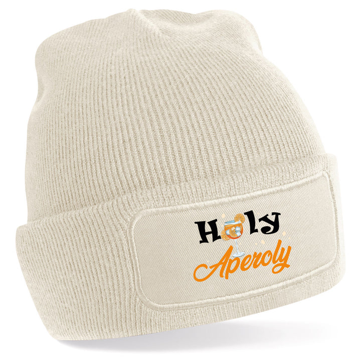 Holy Aperoly Mütze – Lustige Beanie mit Spruch | Geschenk für Aperol Spritz Fans & Freundinnen