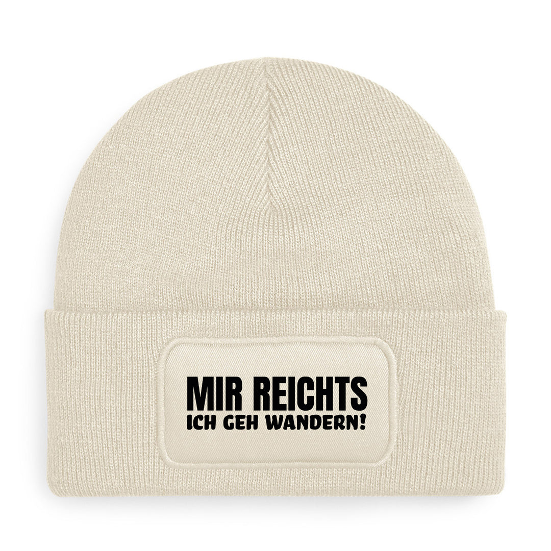 Ich geh wandern Mütze – Beanie mit Spruch | Geschenk für Wanderfreunde & Naturfans