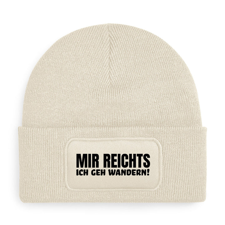 Ich geh wandern Mütze – Beanie mit Spruch | Geschenk für Wanderfreunde & Naturfans