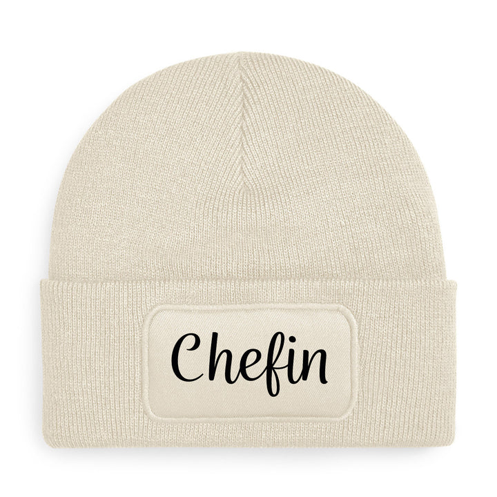 Chefin Mütze – Stylische Beanie mit Spruch | Geschenk für Powerfrauen & Boss Ladys