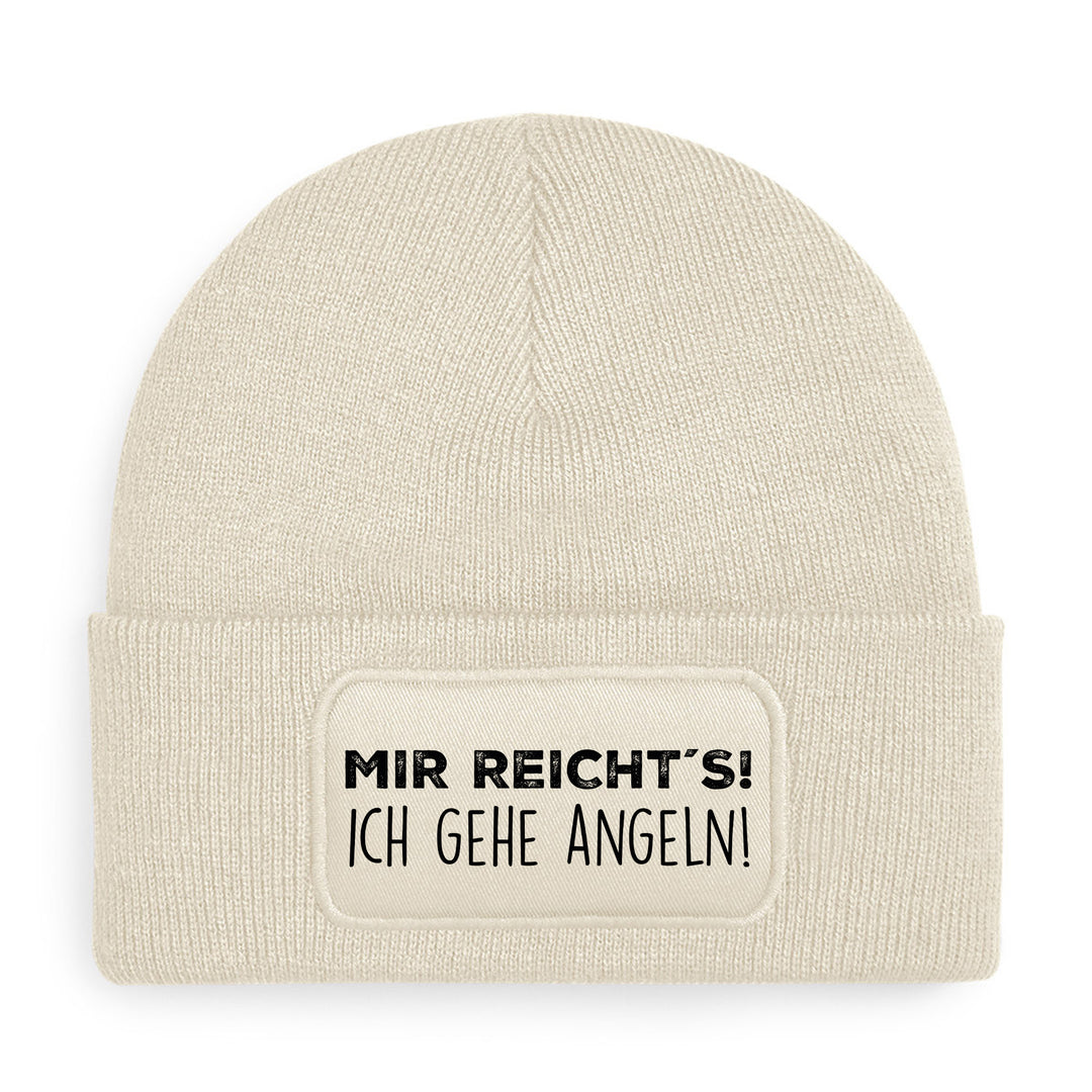 Ich gehe angeln Mütze – Lustige Beanie mit Spruch | Geschenk für Angler & Naturfreunde