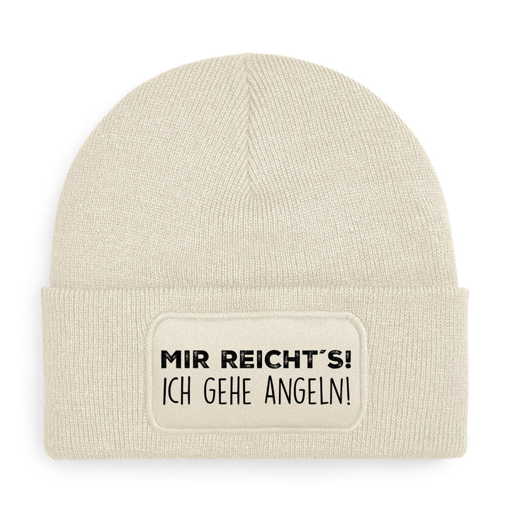 Ich gehe angeln Mütze – Lustige Beanie mit Spruch | Geschenk für Angler & Naturfreunde