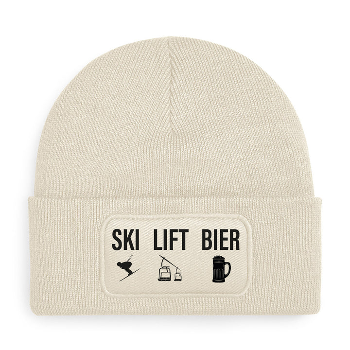 Ski Lift Bier Mütze – Lustige Beanie mit Spruch | Après-Ski & Winterspaß Geschenkidee