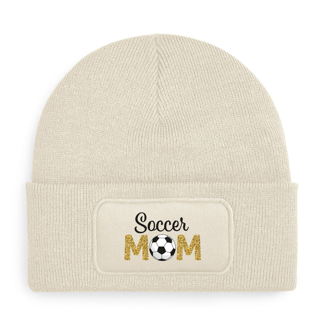 Soccer Mom Mütze – Stylische Beanie mit Spruch | Geschenk für Fußball-Mamas & Sportfans