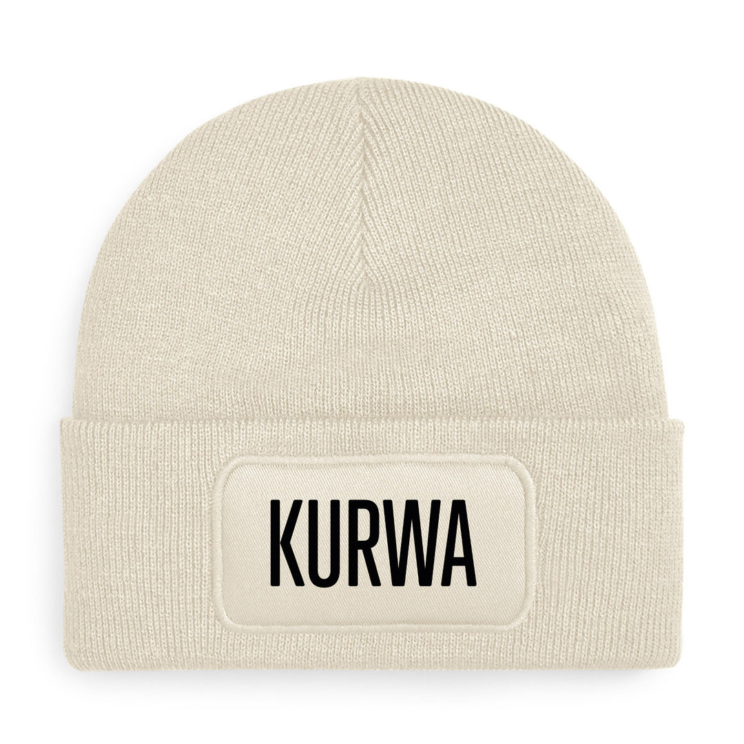 Kurwa Mütze – Lustige Beanie mit Spruch | Freche Geschenkidee mit Kult-Ausdruck