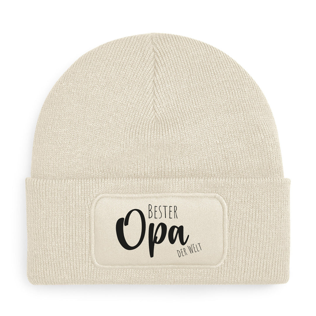 Bester Opa der Welt 2 – Beanie | Liebevolle Mütze für Lieblingsopas