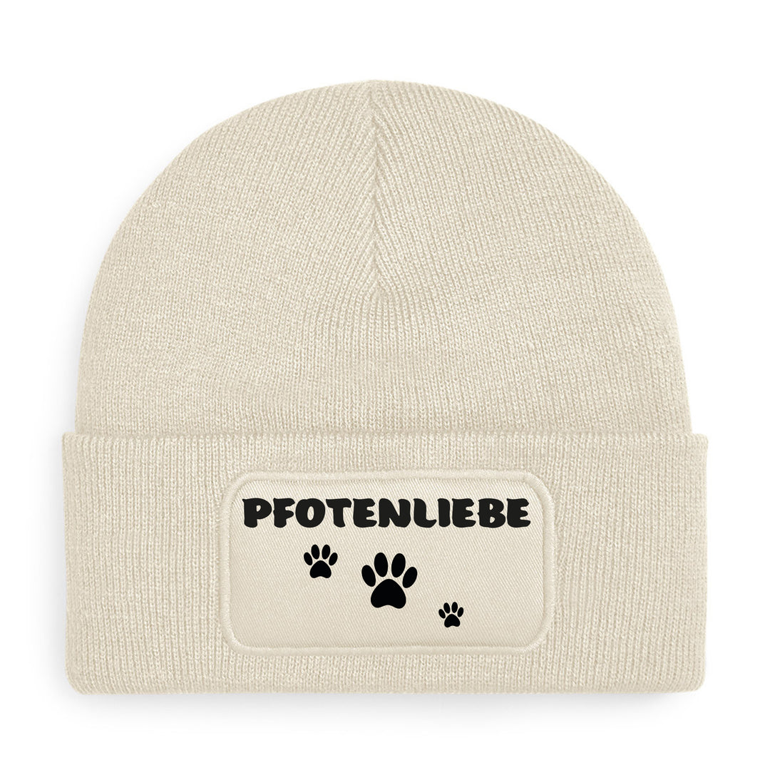 Mütze „Pfotenliebe“ 🐾 | Beanie mit Pfotenmotiv für Tierliebhaber