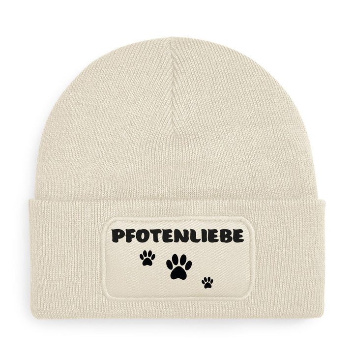 Mütze „Pfotenliebe“ 🐾 | Beanie mit Pfotenmotiv für Tierliebhaber