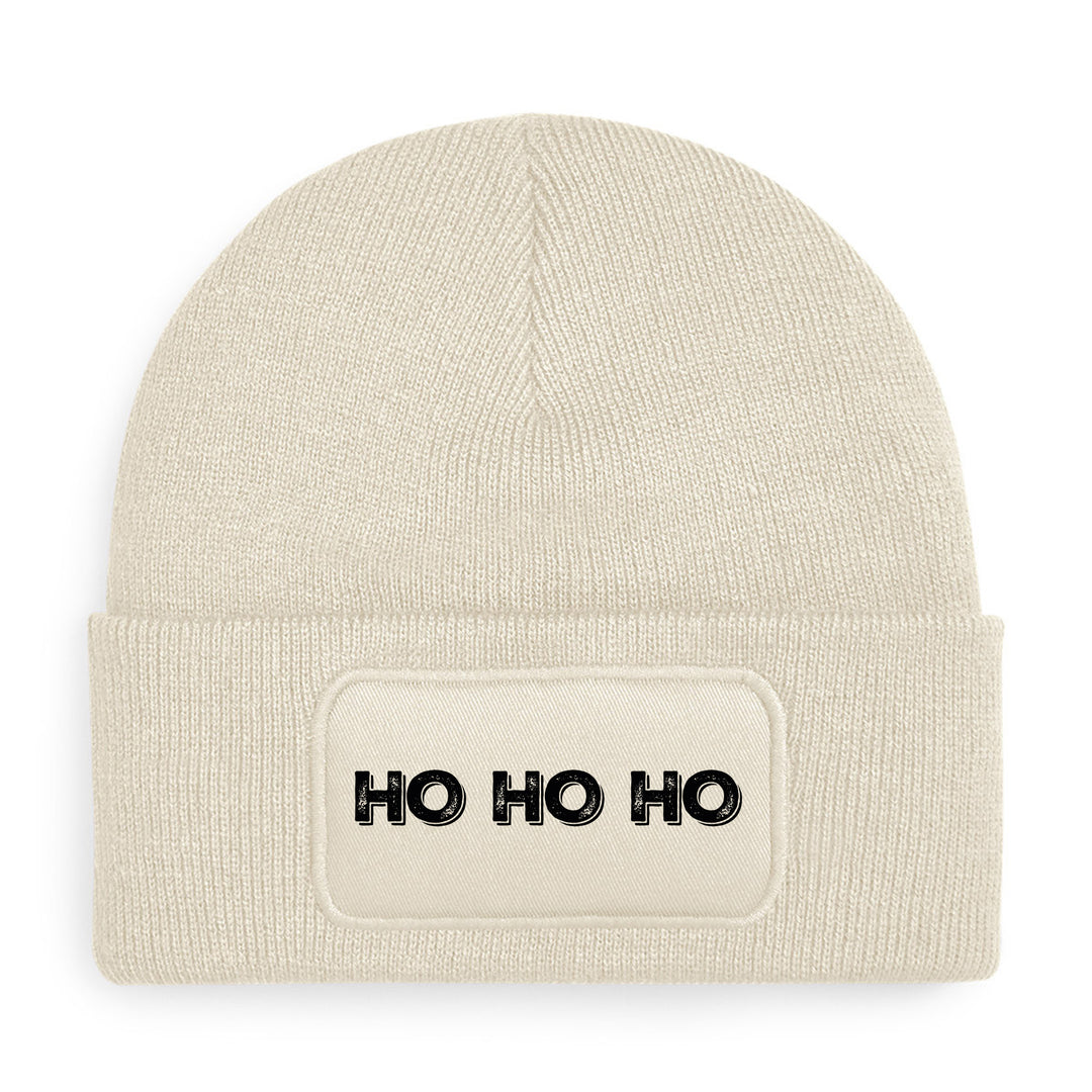 Ho Ho Ho Mütze – Lustige Weihnachtsmütze mit Spruch | Geschenk für Weihnachtsfans