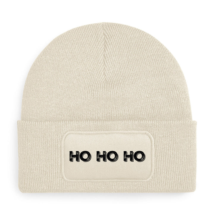 Ho Ho Ho Mütze – Lustige Weihnachtsmütze mit Spruch | Geschenk für Weihnachtsfans