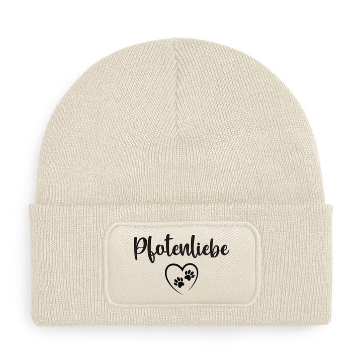 Mütze „Pfotenliebe“ ❤️ | Beanie für Tierliebhaber mit Herz