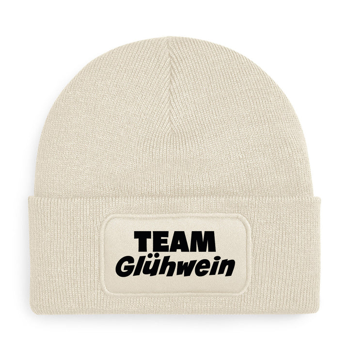 Team Glühwein Mütze – Lustige Weihnachtsmütze mit Spruch | Geschenk für Glühwein-Fans & Freunde