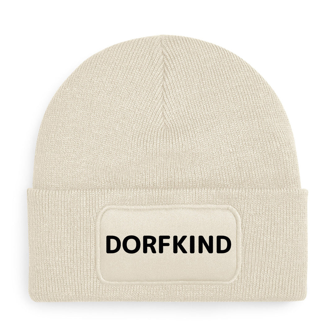 Dorfkind Mütze – Stylische Beanie mit Spruch | Geschenk für Heimatliebhaber & Landleben-Fans